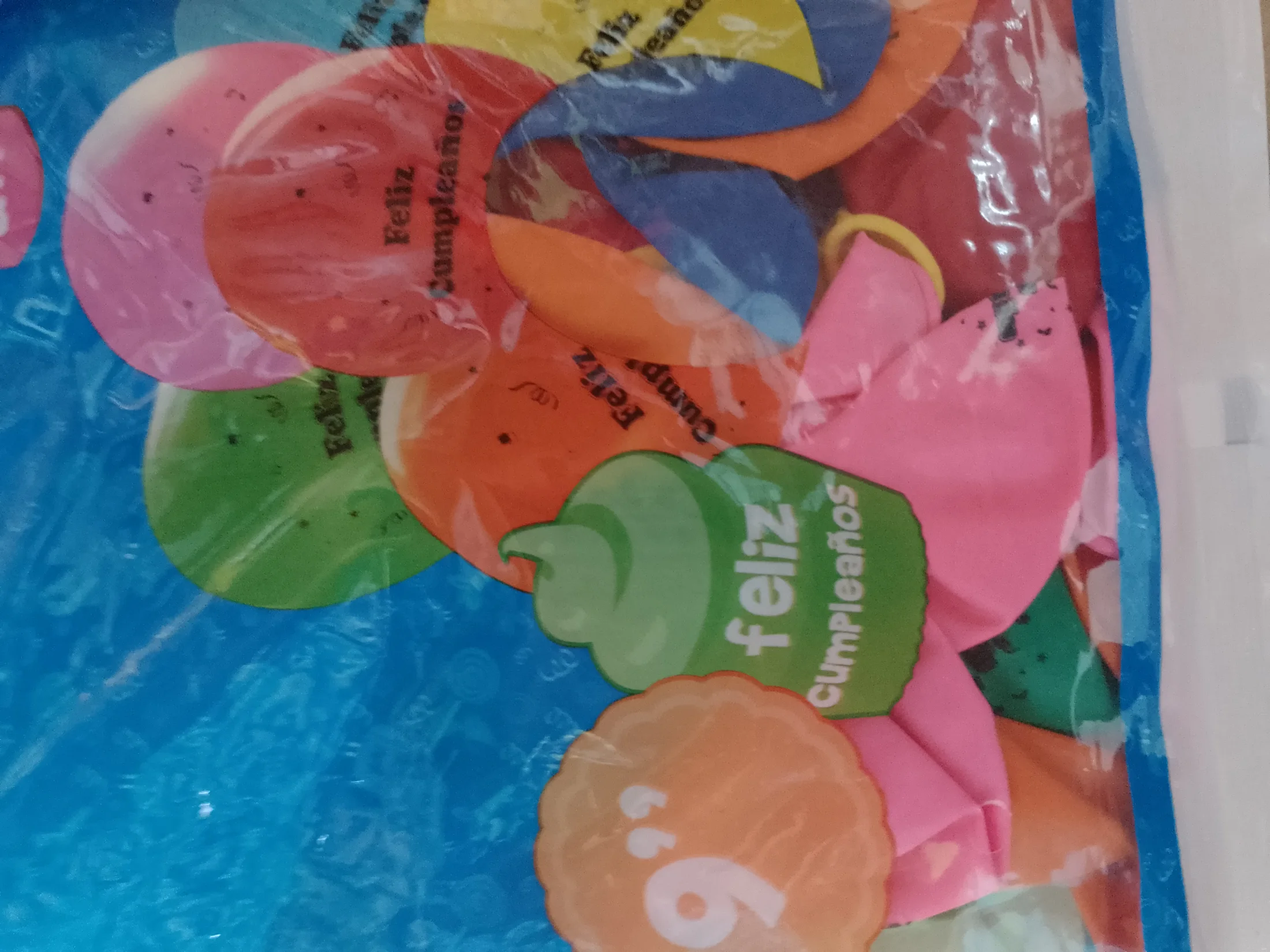 Globos surtidos x 50   n 9