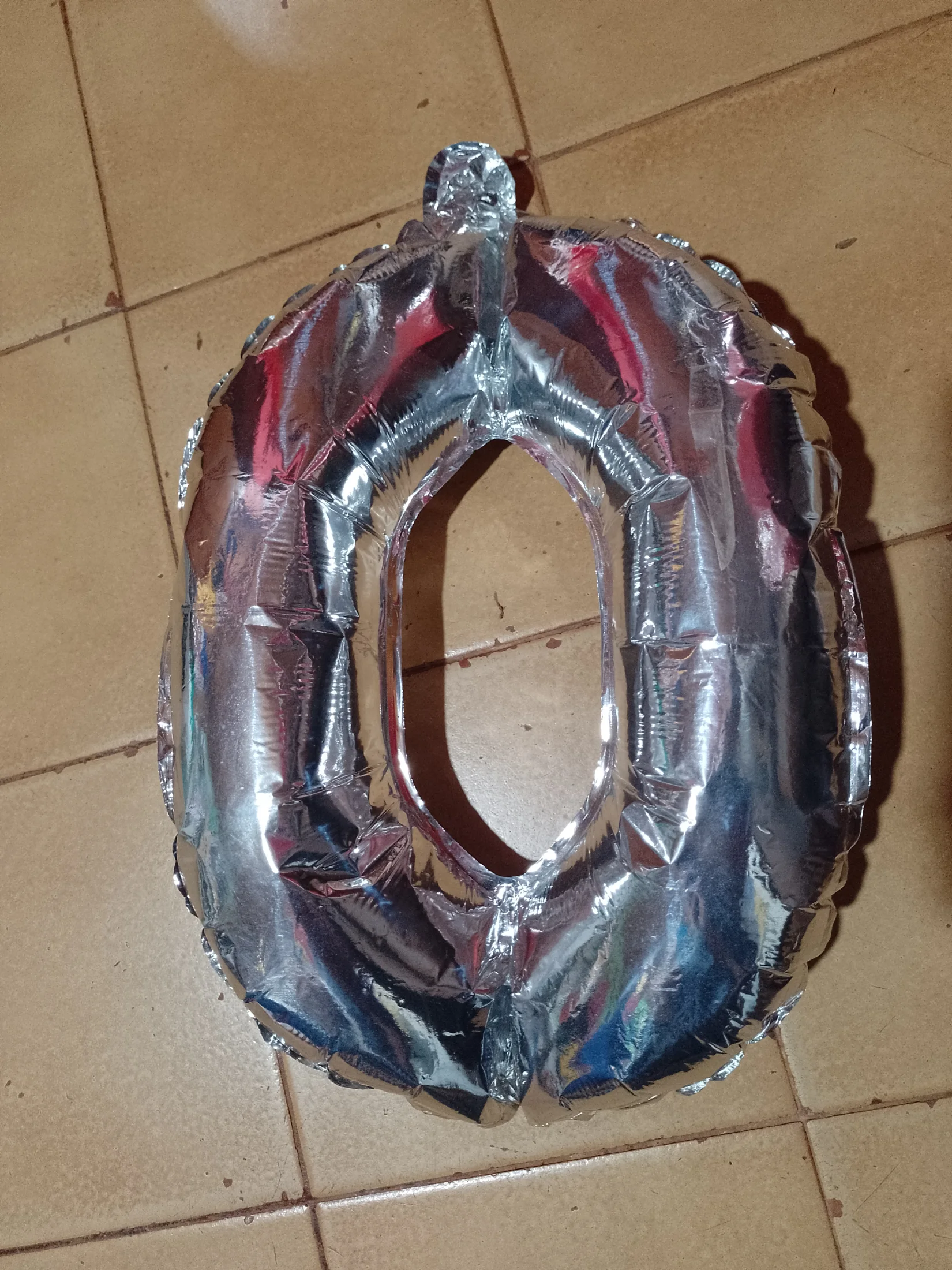 Globos número  16 ". 40 cm