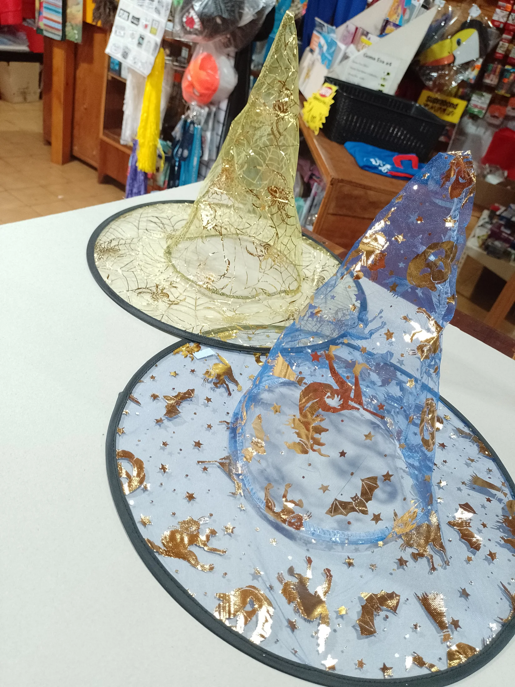 Sombrero de bruja tull
